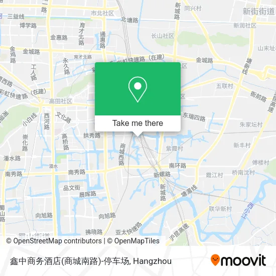 鑫中商务酒店(商城南路)-停车场 map