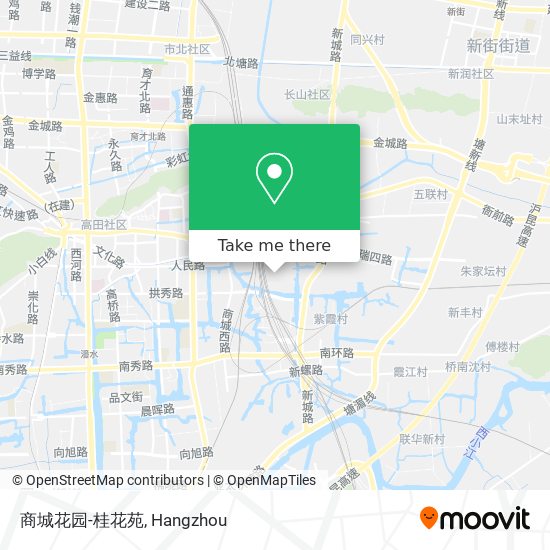 商城花园-桂花苑 map