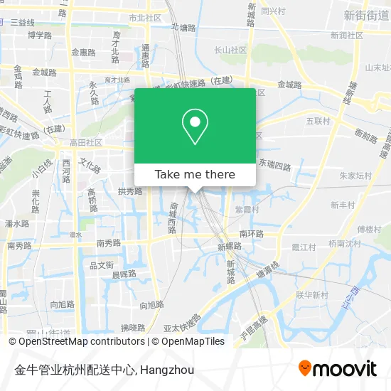 金牛管业杭州配送中心 map