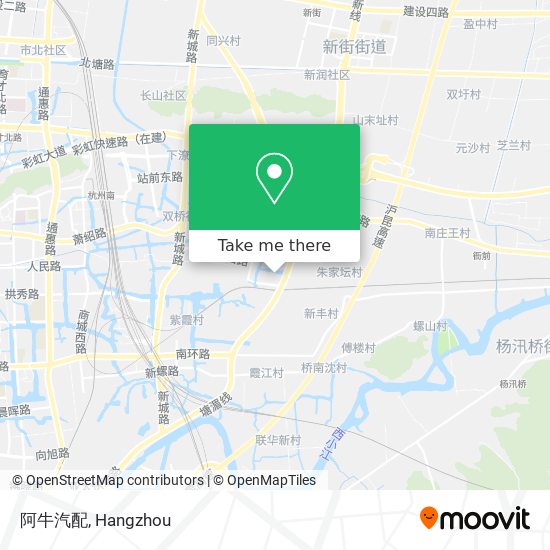 阿牛汽配 map
