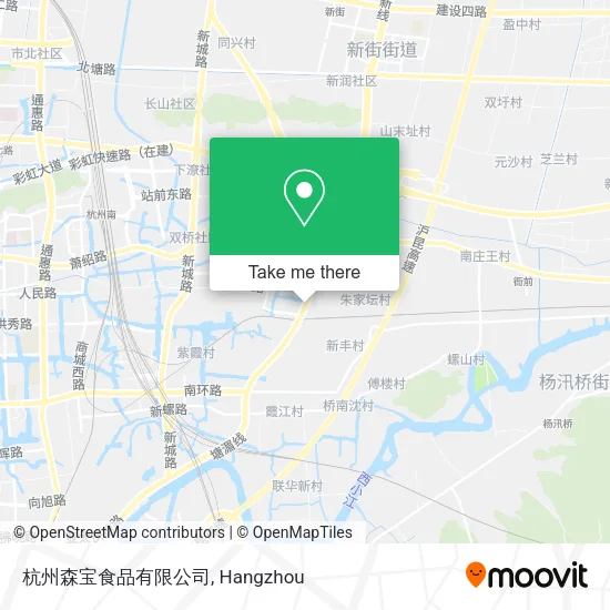 杭州森宝食品有限公司 map