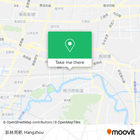 新林周桥 map