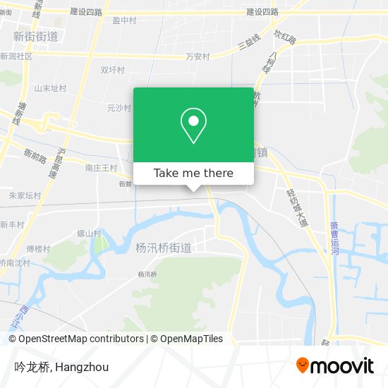 吟龙桥 map