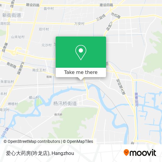 爱心大药房(吟龙店) map