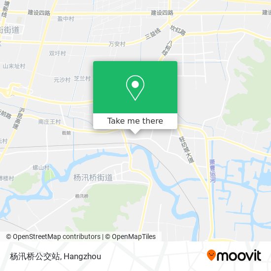 杨汛桥公交站 map