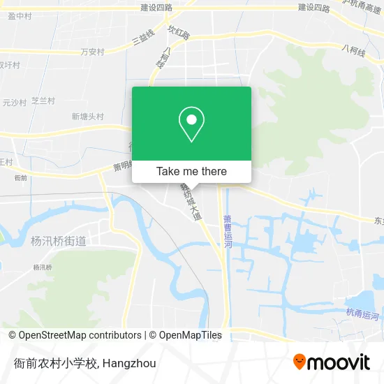 衙前农村小学校 map