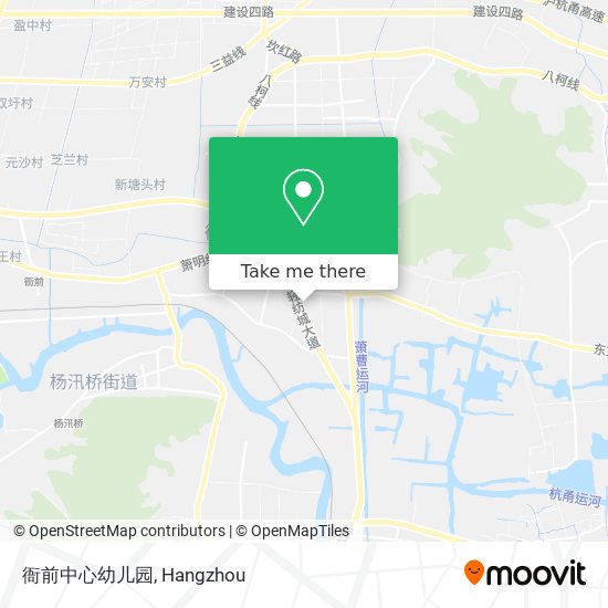 衙前中心幼儿园 map