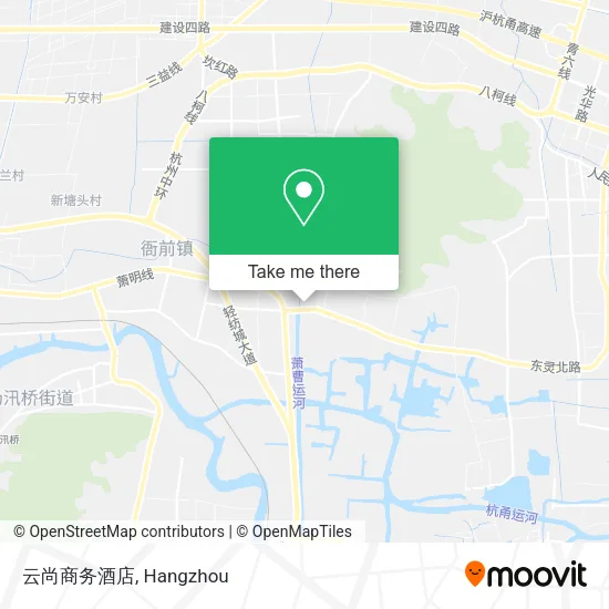 云尚商务酒店 map