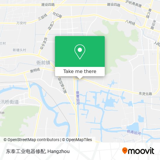 东泰工业电器修配 map