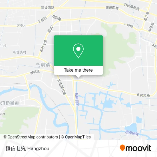 恒信电脑 map