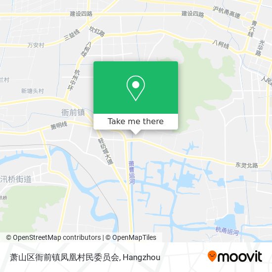 萧山区衙前镇凤凰村民委员会 map