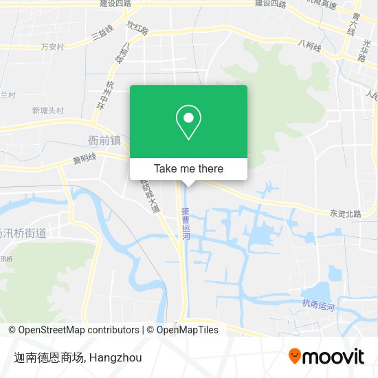 迦南德恩商场 map