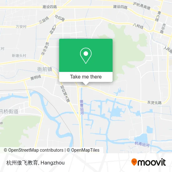 杭州傲飞教育 map