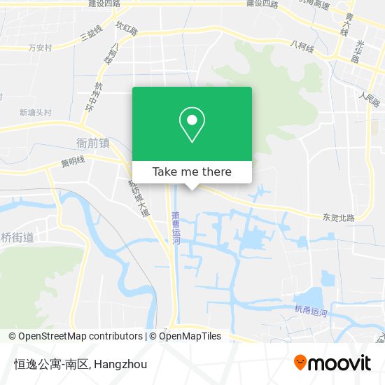 恒逸公寓-南区 map
