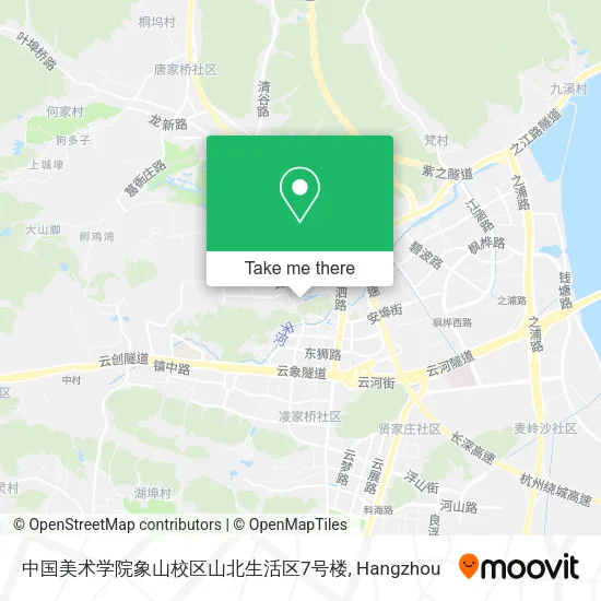 中国美术学院象山校区山北生活区7号楼 map