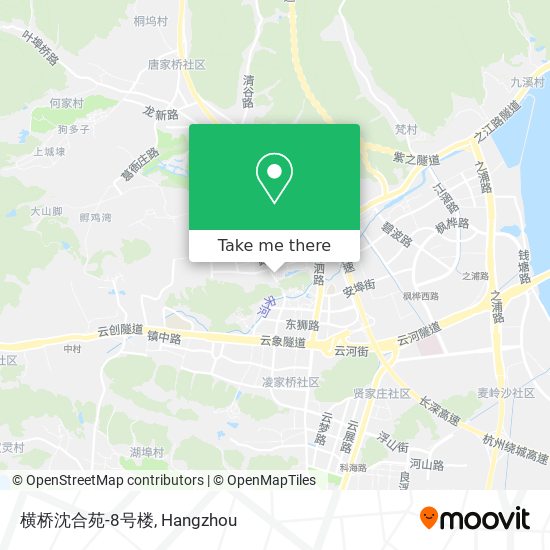 横桥沈合苑-8号楼 map