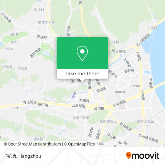 宝塘 map