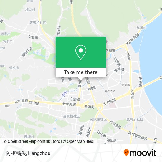 阿柜鸭头 map