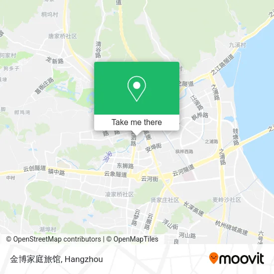 金博家庭旅馆 map