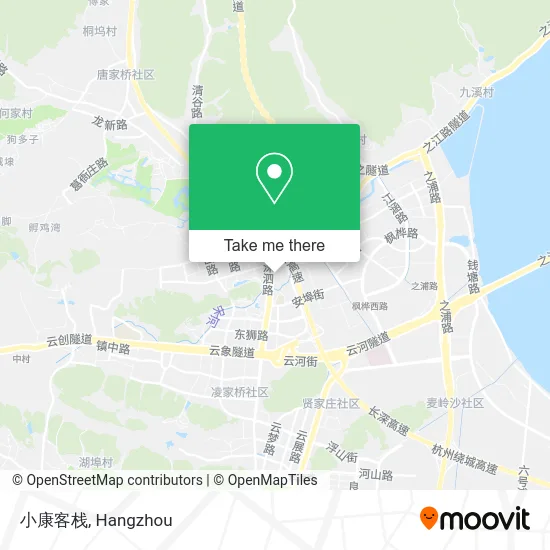 小康客栈 map