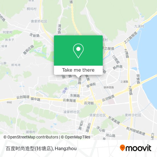 百度时尚造型(转塘店) map