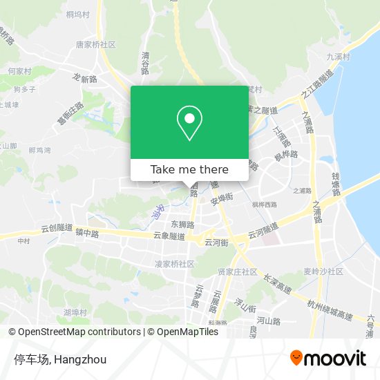 停车场 map