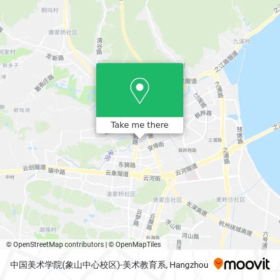 中国美术学院(象山中心校区)-美术教育系 map