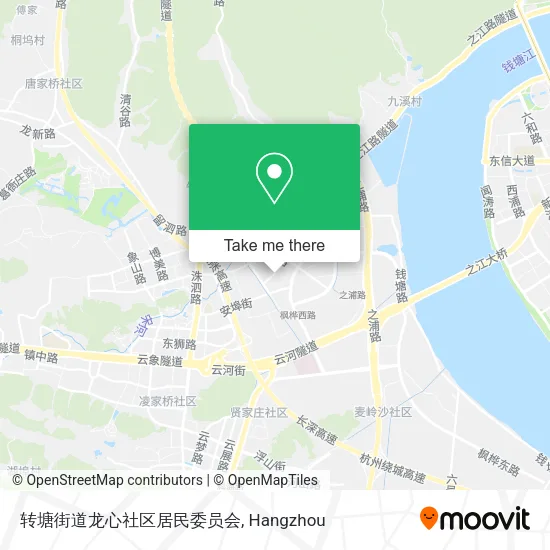 转塘街道龙心社区居民委员会 map