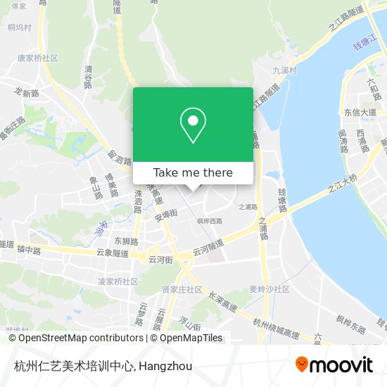 杭州仁艺美术培训中心 map