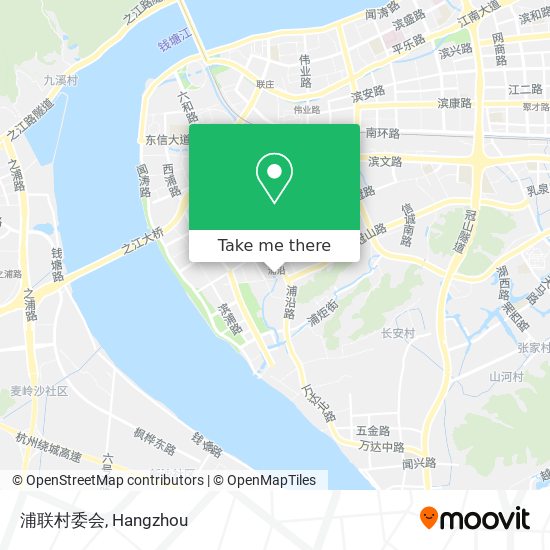 浦联村委会 map