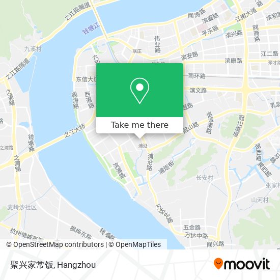 聚兴家常饭 map
