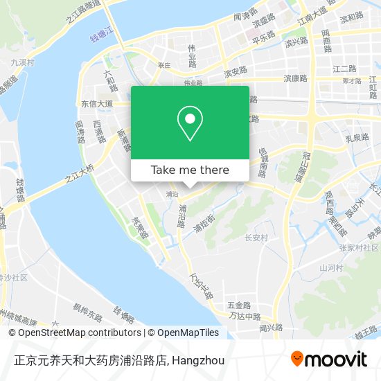 正京元养天和大药房浦沿路店 map