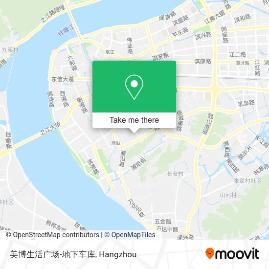 美博生活广场-地下车库 map