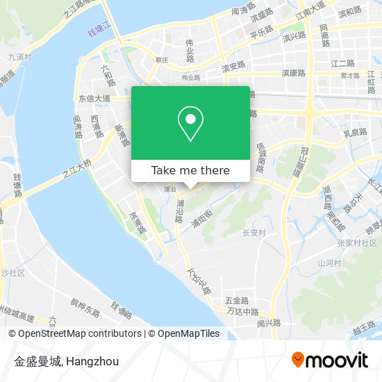 金盛曼城 map