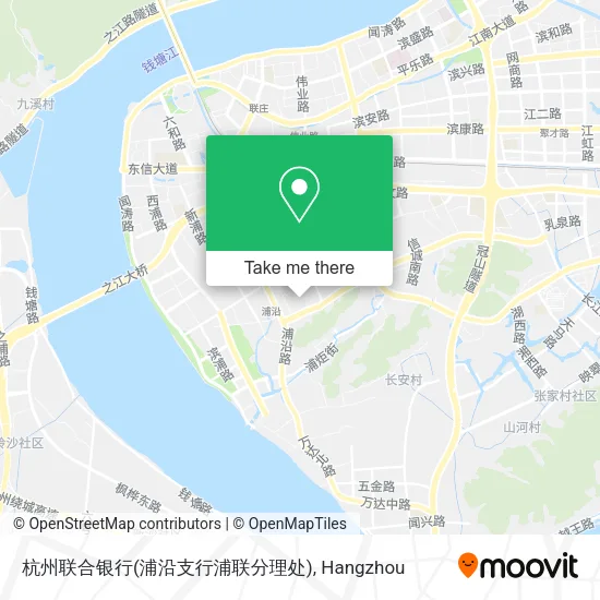 杭州联合银行(浦沿支行浦联分理处) map