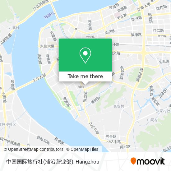 中国国际旅行社(浦沿营业部) map