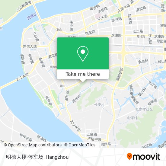 明德大楼-停车场 map