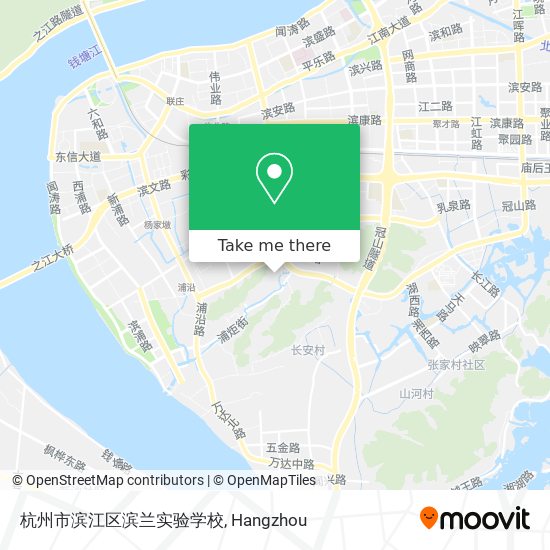 杭州市滨江区滨兰实验学校 map