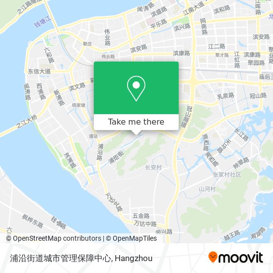 浦沿街道城市管理保障中心 map