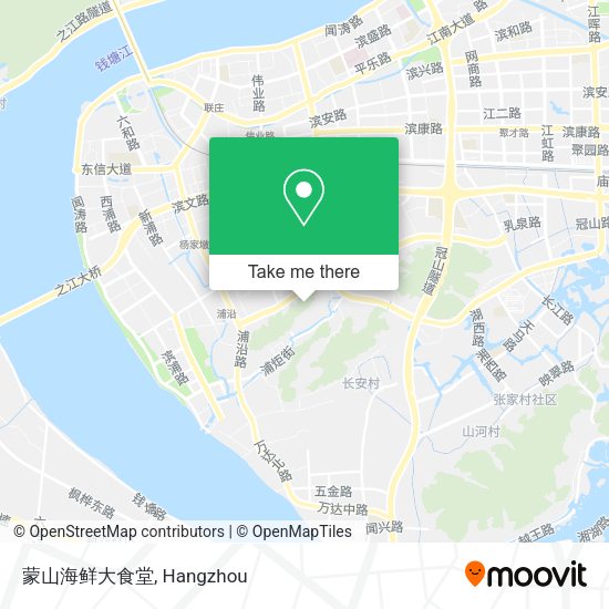 蒙山海鲜大食堂 map