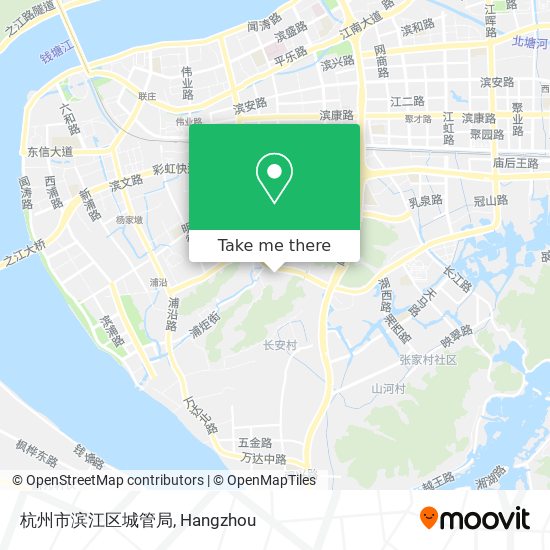 杭州市滨江区城管局 map