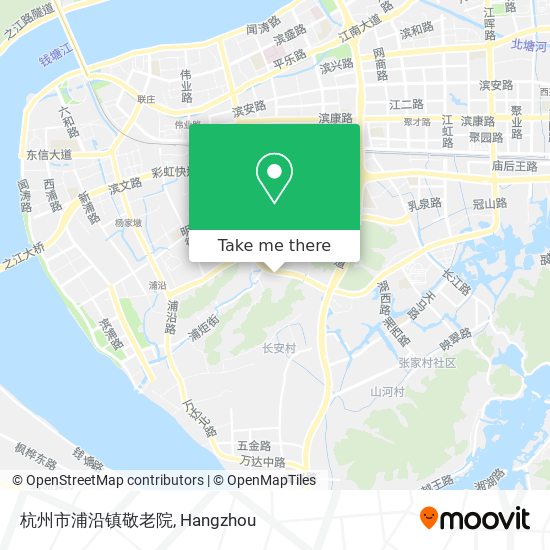 杭州市浦沿镇敬老院 map
