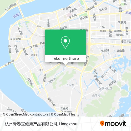 杭州青春宝健康产品有限公司 map