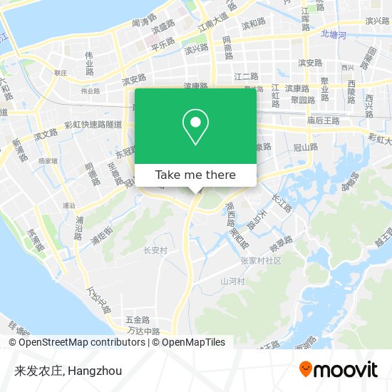 来发农庄 map