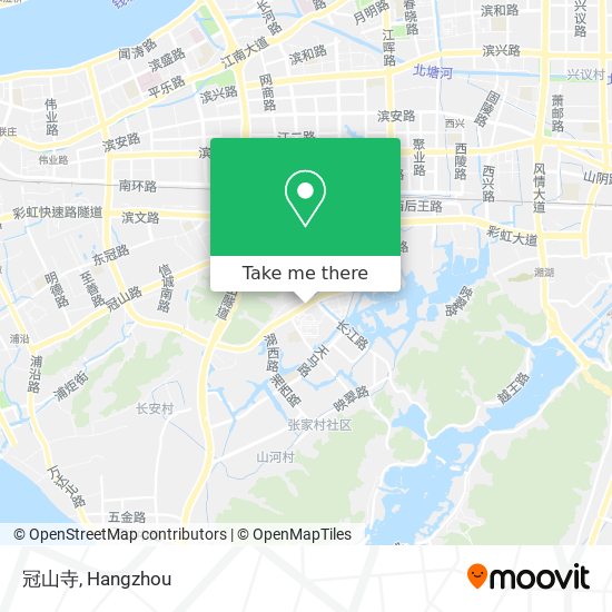 冠山寺 map