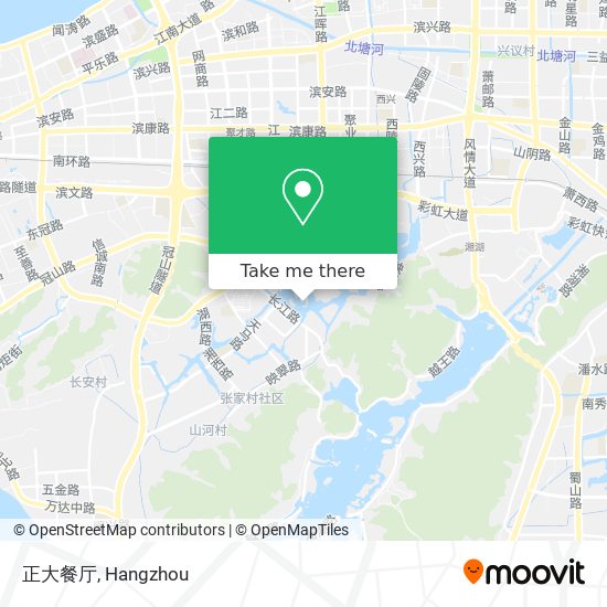 正大餐厅 map
