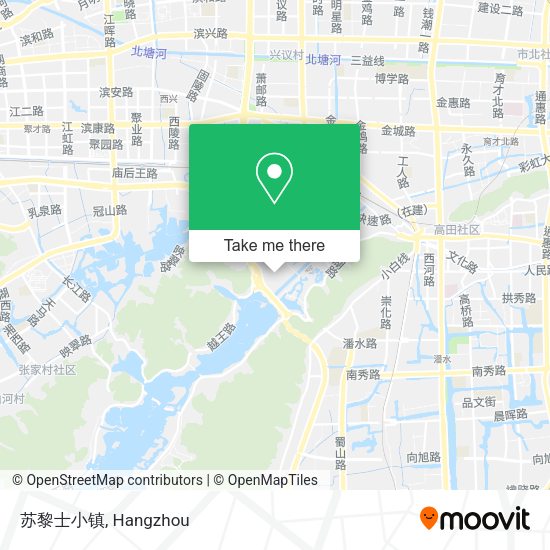 苏黎士小镇 map