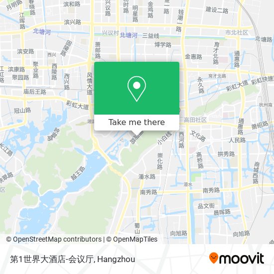 第1世界大酒店-会议厅 map