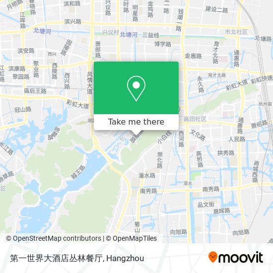第一世界大酒店丛林餐厅 map