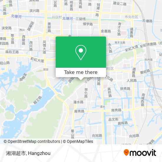 湘湖超市 map